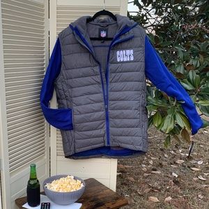 NFL - Indianapolis Colts 3-in1 Puffer Jacket/Vest Combo